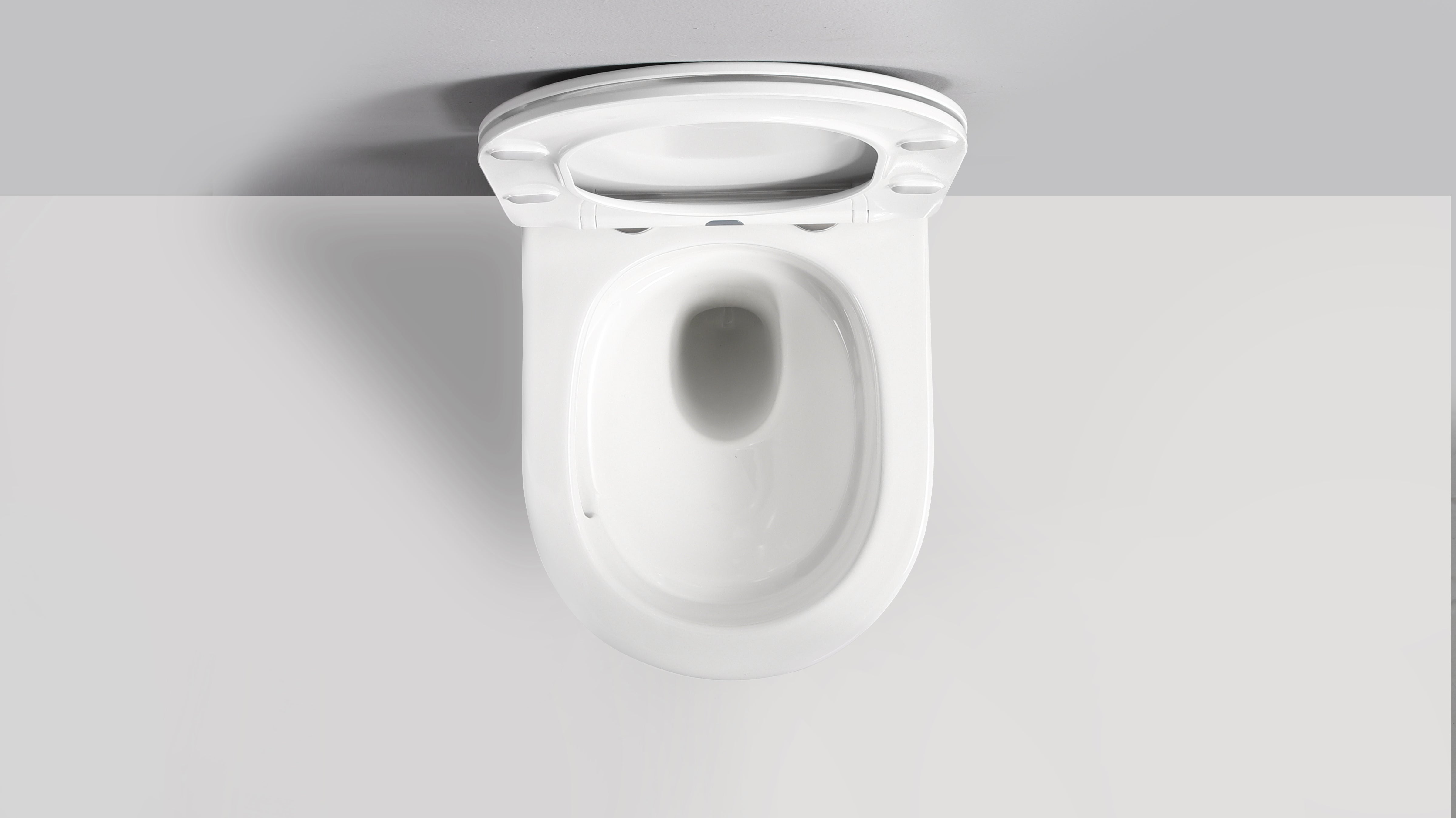 ELIO PAN ROUND WHITE WALL HUNG PAN & SEAT